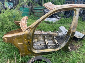 ЛЕВАЯ ЧЕТВЕРТЬ, ПОРОГ СО СТОЙКАМИ И ПЕРЕДНЕЙ КРЫШЕЙ BMW X3 G01 X4 G02