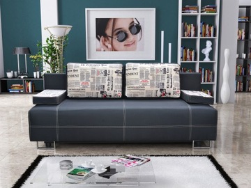 Eliza kanapa sofa łóżko ROZKŁADANA sprężyny bonell