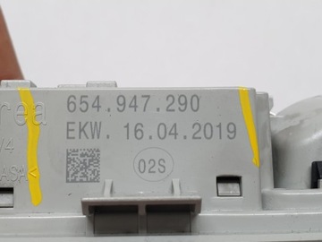 OSVĚTLENÍ LAMPA KABINY SKODA SCALA