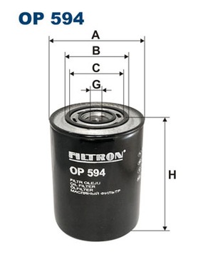 FILTRON ФІЛЬТЕР МАСЛА 