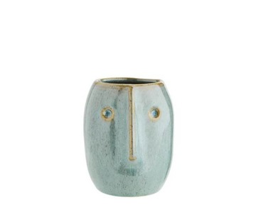 Doniczka face green Madam Stoltz