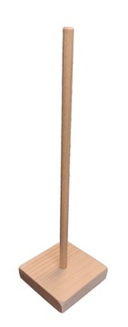 cokół drewniany do figur utwardzanie główka głowa
