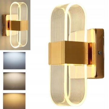 LAMPA ŚCIENNA SALON KORYTARZ KINKIET NOCNA LED C