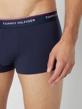 BOKSERKI ORYGINALNE TOMMY HILFIGER GRANAT 3 szt M