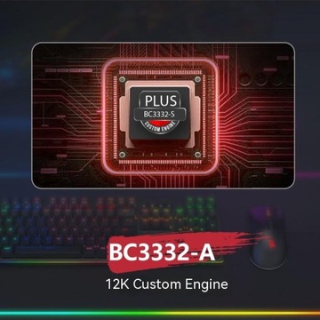 Беспроводная мышь Bloody R90 PLUS с RGB-подсветкой, короткая