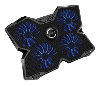 PODSTAWKA CHŁODZĄCA POD LAPTOPA PODKŁADKA USB LED DO NOTEBOOKA