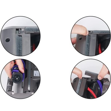ЩЕТКА, СОВМЕСТИМАЯ С ЩЕТКОЙ DYSON V7 V8 V10 V11 V15 С 4 СВЕТОДИОДАМИ