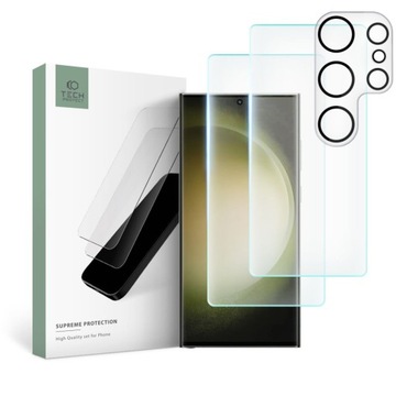 2 X SZKŁO HARTOWANE + OBIEKTYW DO GALAXY S23 ULTRA