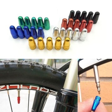 Красный алюминиевый обод и опора для шин Presta