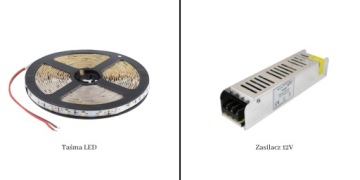 Комплект 12 м светодиодной ленты PREMIUM холодный белый 12V