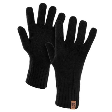 ШАПКА ЖЕНСКАЯ ЗИМНЯЯ С ФЛИСОВЫМ ПОМПОНОМ, КОМПЛЕКТ ПЕРЧАТОК HEYO