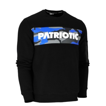 Męska Bluza Patriotic Futura Camo Box Bluza Klasyczna Rozmiar: 3XL