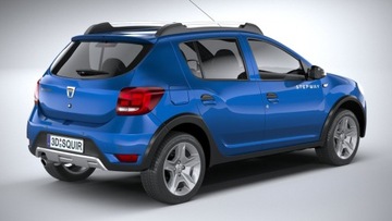 БУКСИРОВОЧНЫЙ КРЮК DACIA SANDERO STEPWAY II 2013-2020 + 7PIN МОДУЛЬ