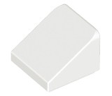 LEGO Slope 30 1x1x2/3 (54200) biały 10szt