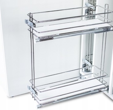 Cargo MINI podblatowe 200mm FGV chrom prawe