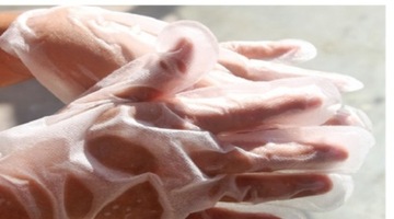 Маска ручной маски питает увлажняющие регенерирующие перчатки