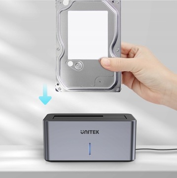 Док-станция для 2,5-дюймовых 3,5-дюймовых накопителей USB 3.1 Unitek