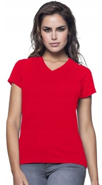 Koszulka w serek V-neck Bawełna Oversize 5XL*(2XL)