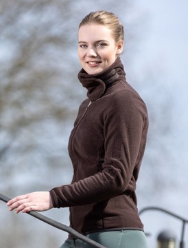 HKM Bluza polarowa BASIL brązowa [R: XS]