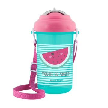 Canpol bidon ze składaną silikonową rurką 400ml