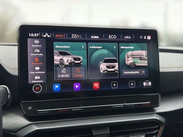 Cupra Formentor Crossover PHEV 1.4 e-HYBRID 245KM 2022 Cupra Formentor VZ Kubelki Kamera Cofania Pakiet skorzany ACC Faktura Vat23, zdjęcie 26