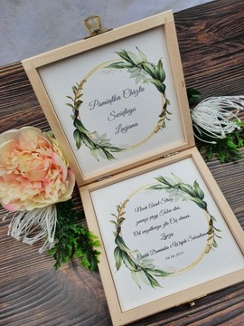 Сувенир крещения- ящик для наличных