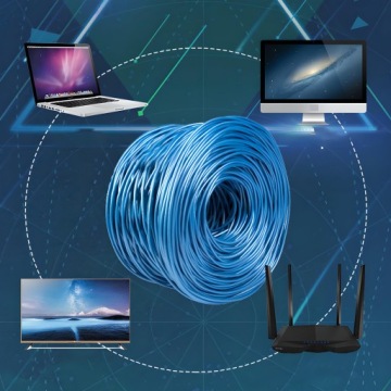 СЕТЕВОЙ КАБЕЛЬ LAN UTP CAT 5E, ВИТАЯ ПАРА 305 м