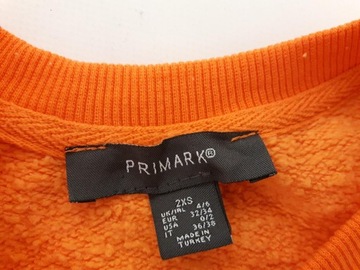 PRIMARK krótka BLUZA postarzana OVERSIZE _ 32/34