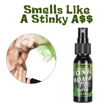 STINKY PRANK SPRAY С ЗАПАХОМ ВОНИ.