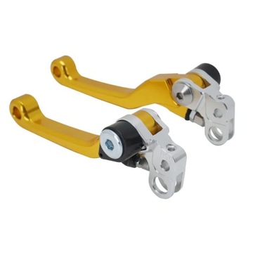 GoldMotorcycle regulowane obrotowe dźwignie hamulcowe do Sur Ron Surron Lig