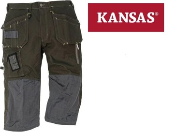 MONTERSKIE SPODNIE PASOWE PIRATKI 3/4 KANSAS