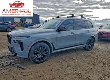 BMW X7 2024 BMW X7 M60i 2024 4.4l 4.4 Benzyna 523KM