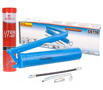 СМАЗОЧНЫЙ ПИСТОЛЕТ TOWOTNICA 500ML + LITEN ŁT43 GREASE