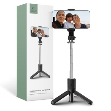 DŁUGI STABILNY UNIWERSALNY KIJEK SELFIE STICK TRIPOD STATYW VLOG BLUETOOTH