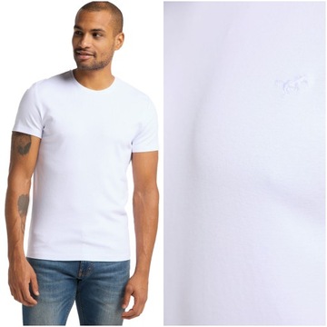 MUSTANG ALEX C EMBROIDERY MĘSKI T-SHIRT KOSZULKA LOGO TEE S