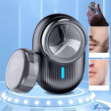 СТИЛЬНАЯ ПОРТАТИВНАЯ ЭЛЕКТРОБРИТВА ЛЕГКАЯ КАРМАННАЯ БРИТВА В ПОДАРОК