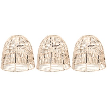Klosz z liny papierowej BOHO DECOR TKANY 3 LICZBY