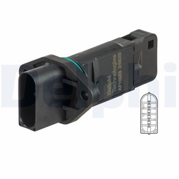 DELPHI AF10623-12B1 VÁHA VZDUCHU HMOTA VZDUCHU