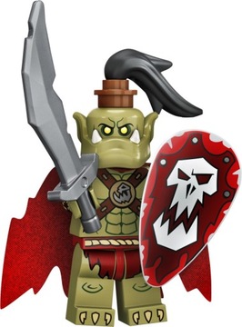 LEGO 71037 MINIFIGURKA UZBROJONY ORK NOWY
