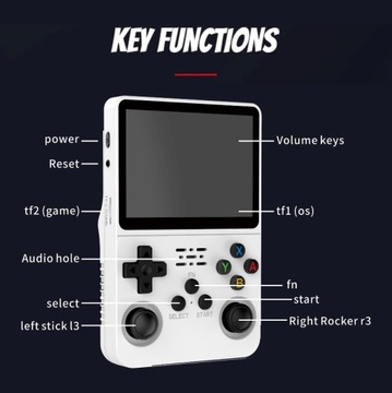 Портативная игровая консоль R36S в стиле ретро, ​​3,5 дюйма