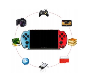 ПОРТАТИВНАЯ ИГРОВАЯ КОНСОЛЬ X7 1000 РЕТРО МИНИ-ИГР