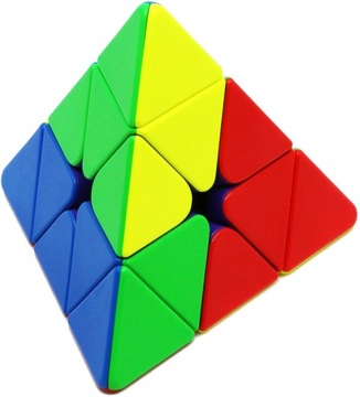 ZESTAW ORYGINALNA MAGNETYCZNA KOSTKA 3x3x3 PYRAMINX M KOSTKA 3x3 SPEED CUBE