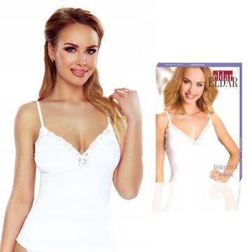 koszulka damska ELDAR ADELA bawełna biała S