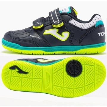 Niebieskie Syntetyk Buty Sport Halowe Joma r.27