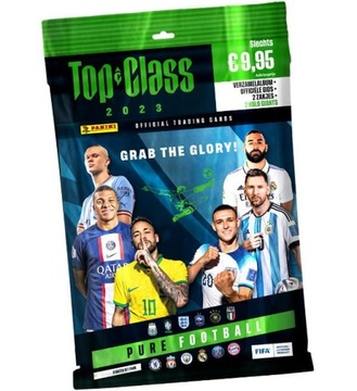 Альбом футбольных карточек Top Class 2023, стартовый набор Panini Mega