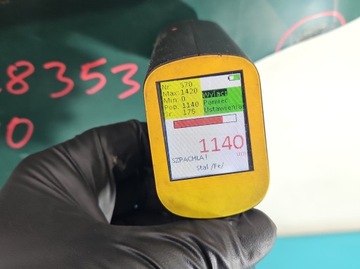 VÍKO KUFRU SKLO (OKNO) KUFRU ZADNÍ MERCEDES VITO W638 ZELENÝ