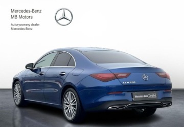 Mercedes CLA C118/X118 Coupe Facelifting 1.3 200 163KM 2024 Mercedes-Benz CLA SalonPL Multibeam Kamera Podgrzewanie Foteli FV VAT23, zdjęcie 2