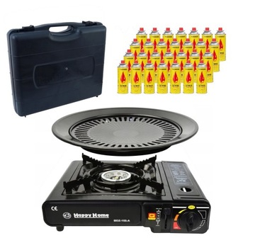KUCHENKA TURYSTYCZNA gazowa GRILL gazowy + 28x GAZ