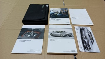 AUDI A6 C7 ETUI INSTRUKCJA OBSŁUGI KSIĄŻKA SERWISOWA 2.0 TFSI NIEMIECKA 14R