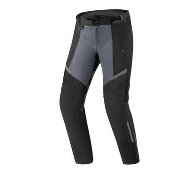 Spodnie motocyklowe SHIMA RUSH 2.0 VENTED FLUO szary żółty fluo GRATISY